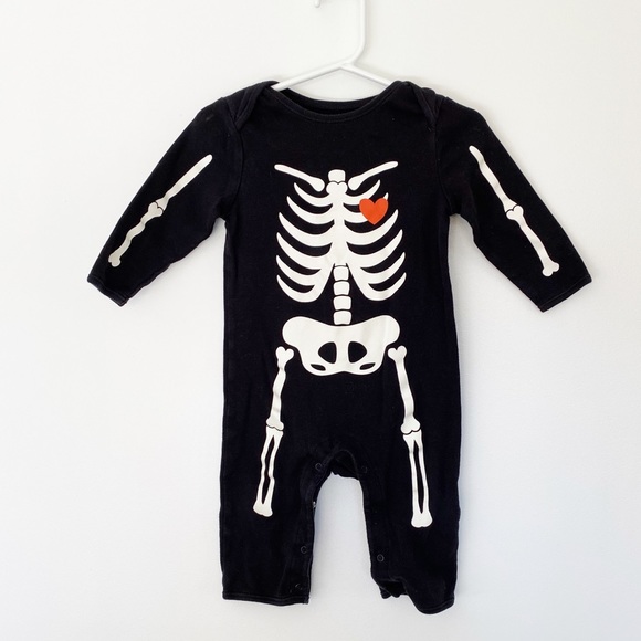 Glow In The Dark Skeleton Onesie - Picture 1 of 3